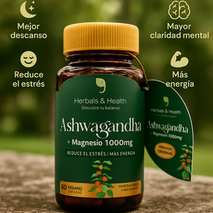 ASHWAGANDHA EN CAJA CON KSM 66 - FORMULA NATURAL