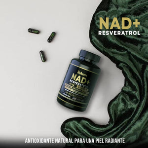 NAD+RESVERATROL-ENERGIA CELULAR Y ANTIEDAD AVANZADO