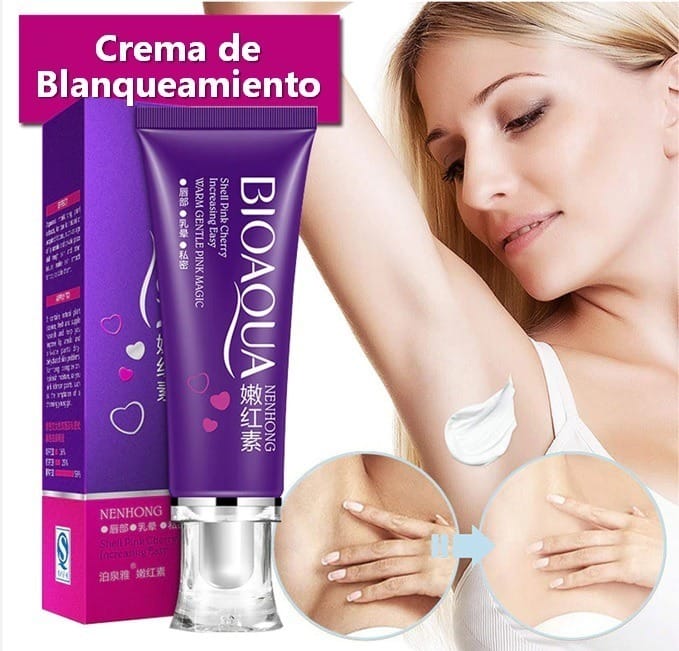 BIOAQUA-CREMA BLANQUEADORA E HIDRATANTE PARA PIEL RADIANTE